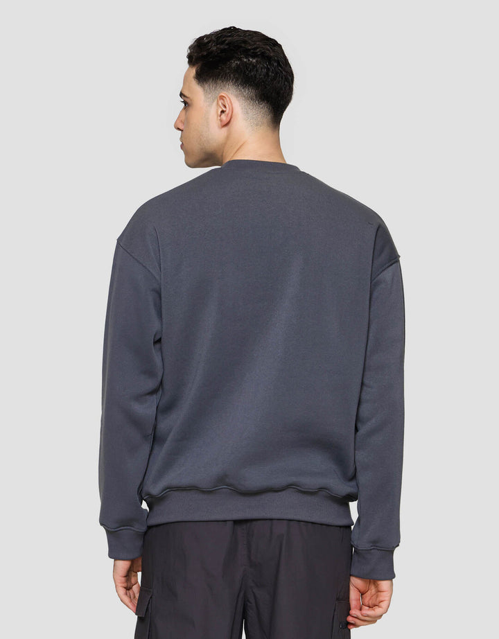 Cole Basic Roun Neck Fleace Sweater Pria