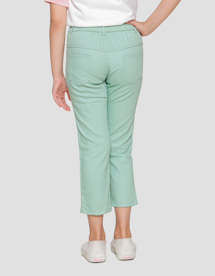 Little M Jegging Basic Bordir 3 Celana Panjang Anak Perempuan