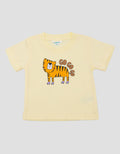 Little M Print Basic Tiger Kaos Bayi Laki-laki