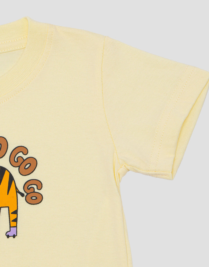 Little M Print Basic Tiger Kaos Bayi Laki-laki