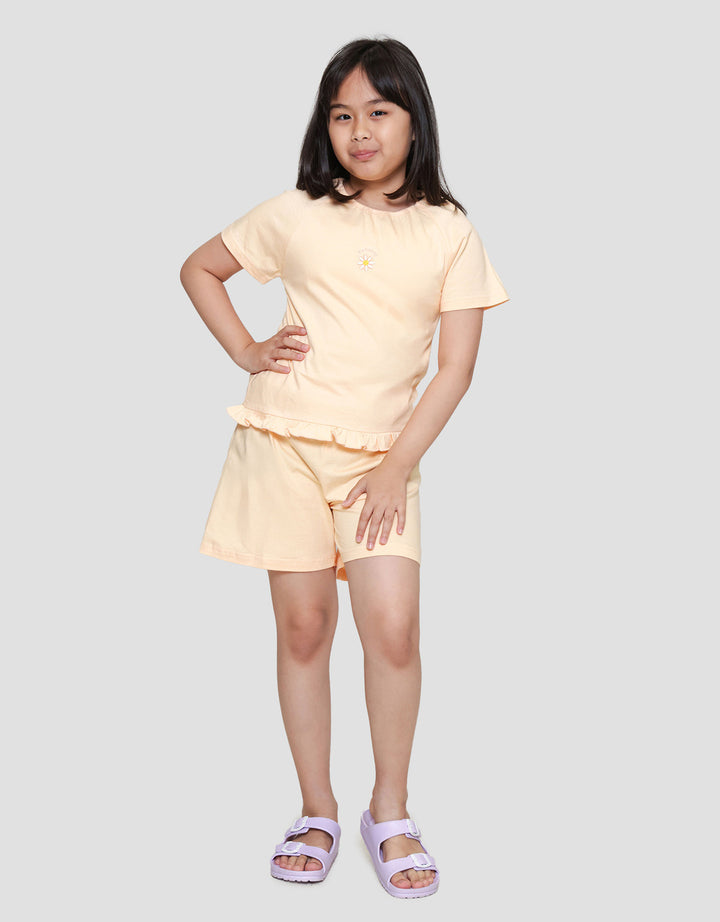Little M Knit And Short 2 Setelan Anak Perempuan