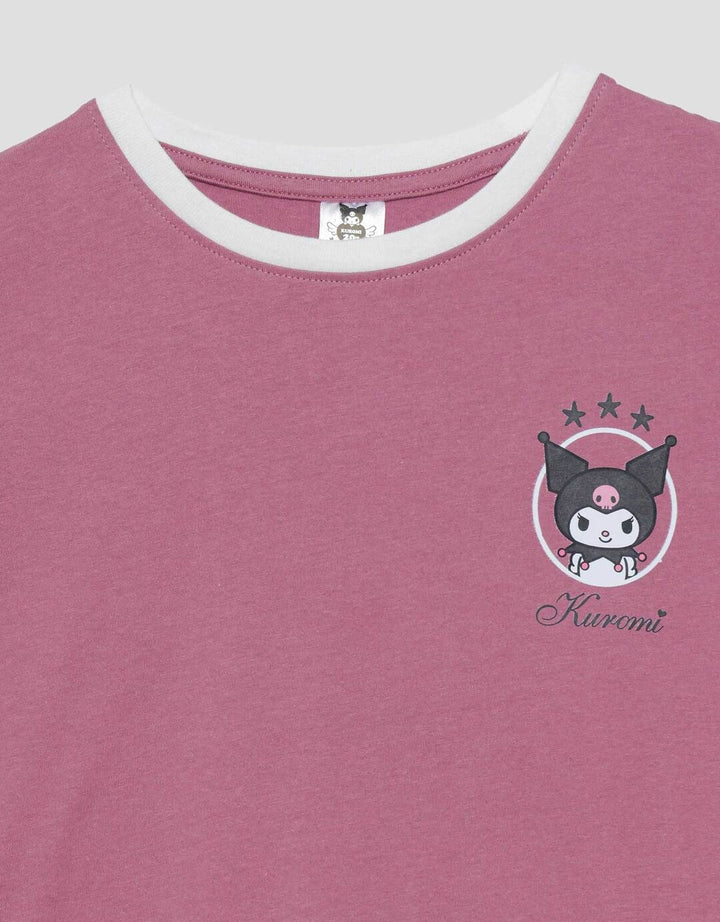 Character Kuromi Kaos Anak Perempuan