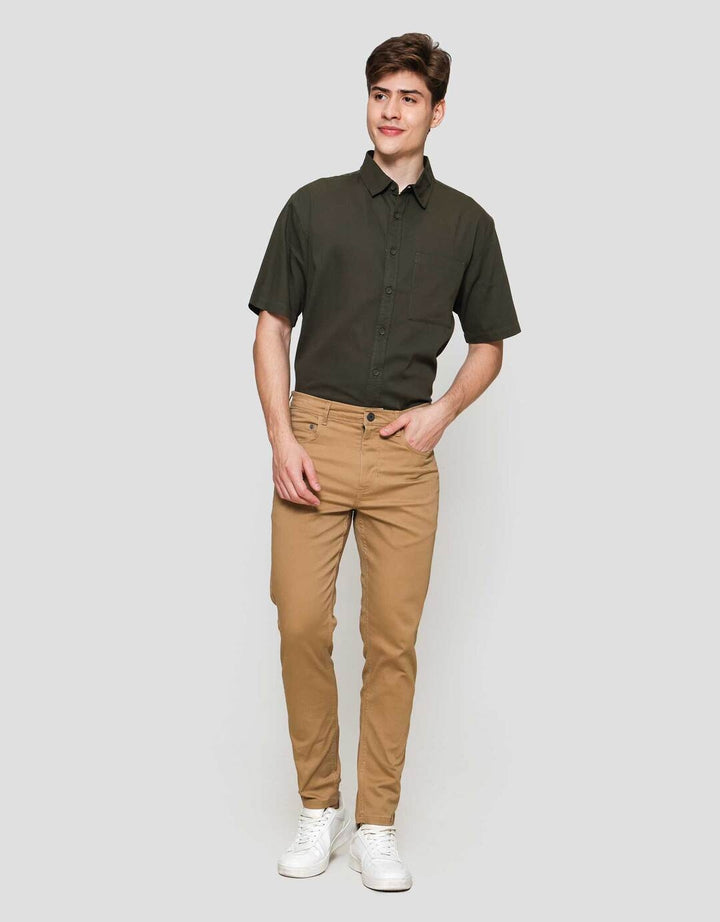 Nevada Woven 5 Pocket Dobby Celana Panjang Pria