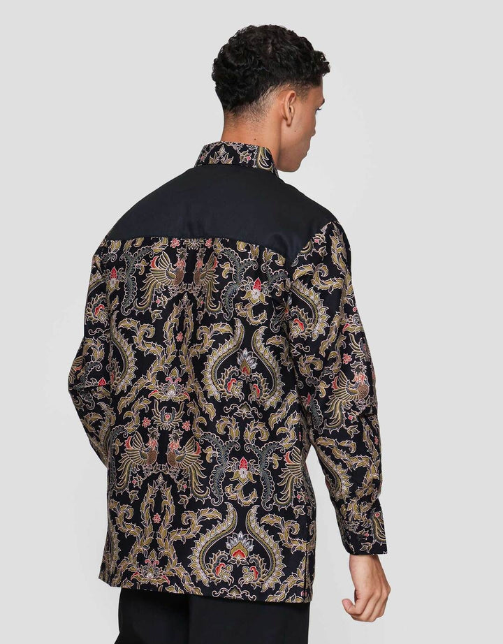Arjuna Weda Body Fit Cokro Cemani Kemeja Batik Pria