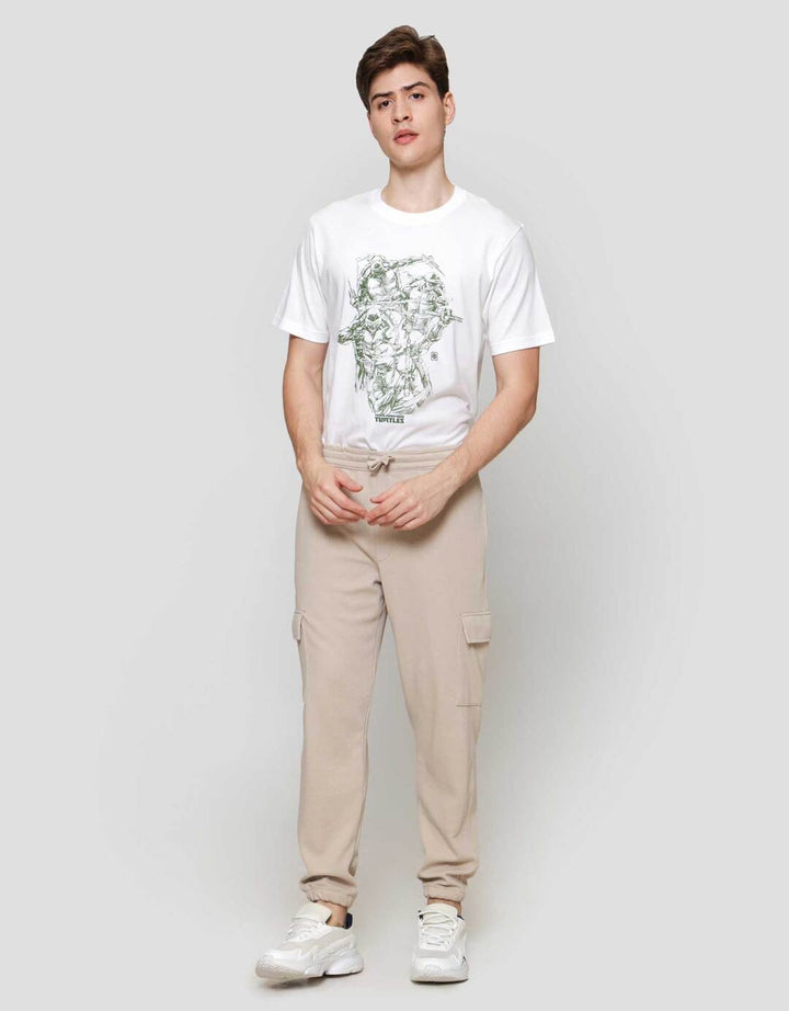 Nevada Knit Cargo With Texture Fabric Celana Panjang Pria