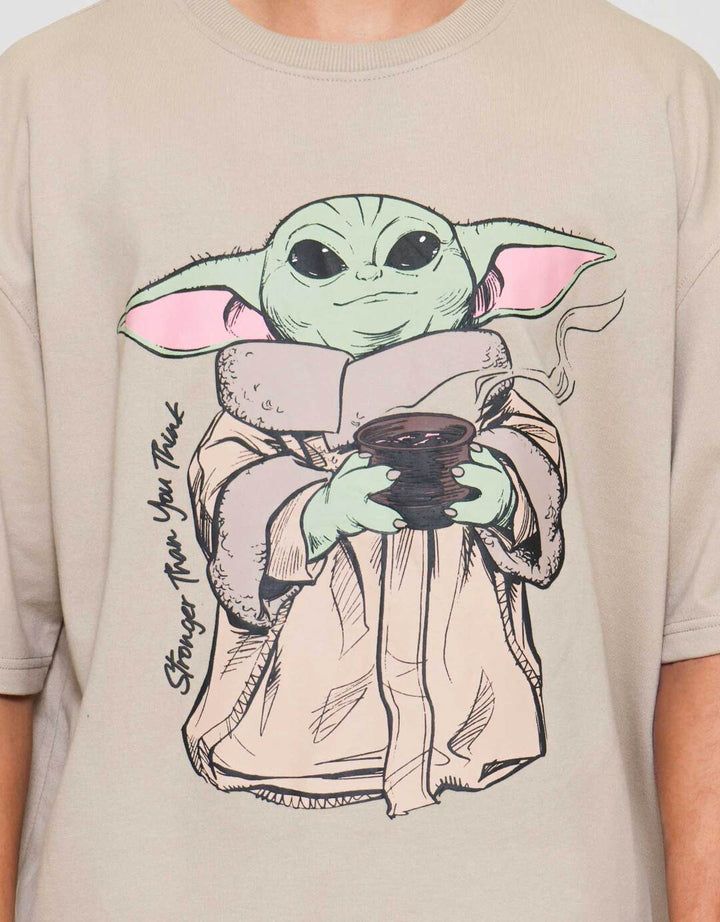 Star Wars Grogu Stronger Than You Think Kaos Pria