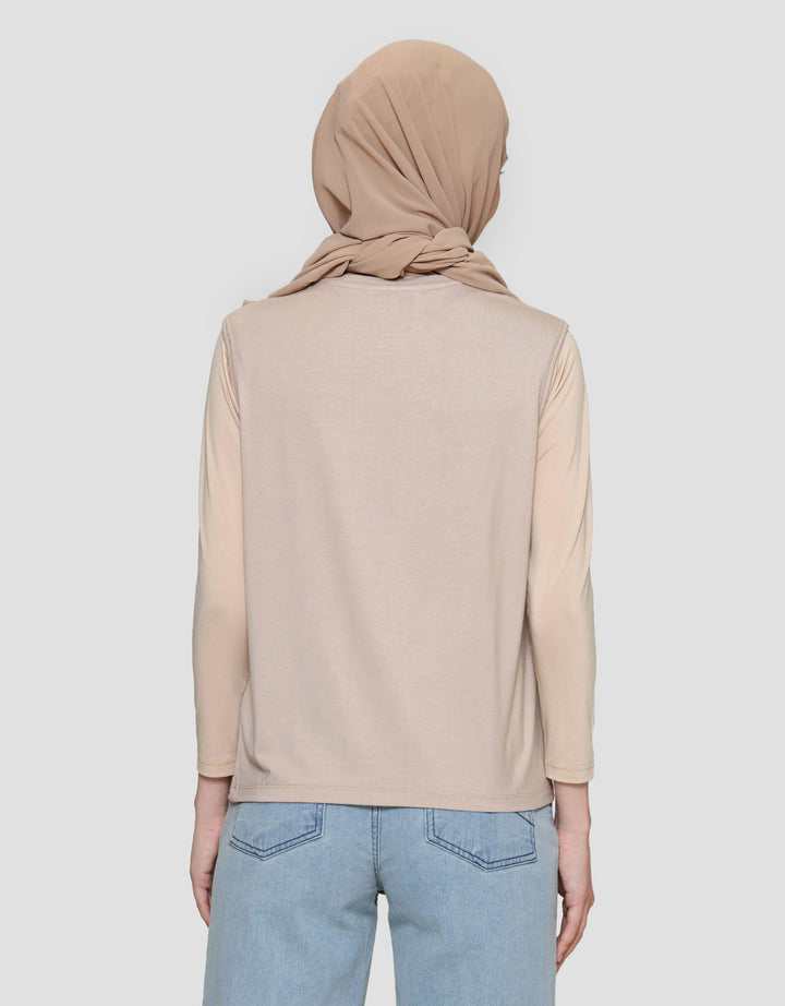 Annisa Soft Touch Inner Sleeveless Kaos Wanita