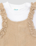 Little M Korduroy Selutut Jumpsuit Overall Bayi