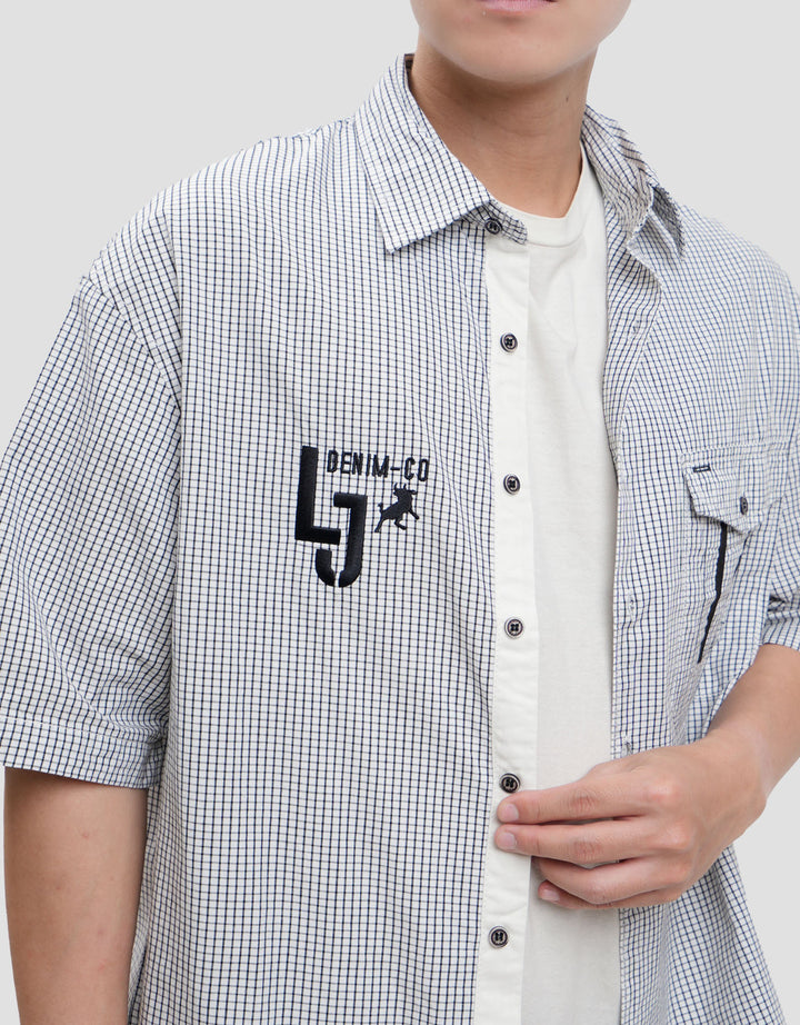 Lois Pocket Kemeja Lengan Pendek Pria