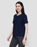 St. Yves Regular Jacquard Tees Kaos Wanita