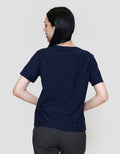 St. Yves Regular Jacquard Tees Kaos Wanita
