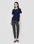 St. Yves Regular Jacquard Tees Kaos Wanita