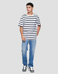 Cole Stripes Jersey Mng Pocket Kaos Pria