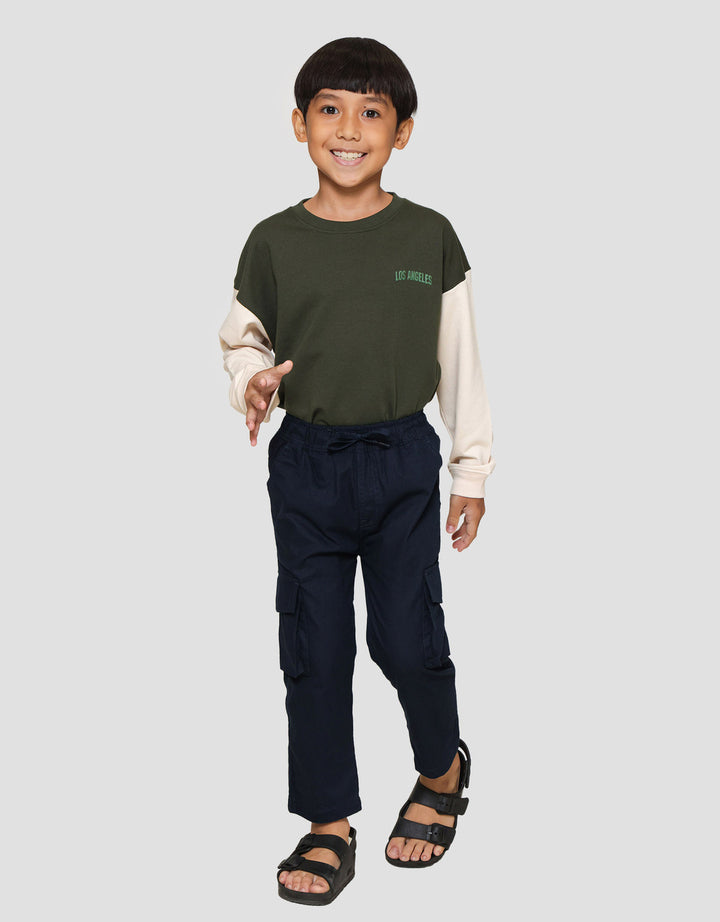 Little M Ktg 3D Tutup Celana Panjang Anak Laki-laki