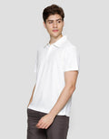 Cole Fancy Solid Popcorn Reverse Kaos Polo Pria