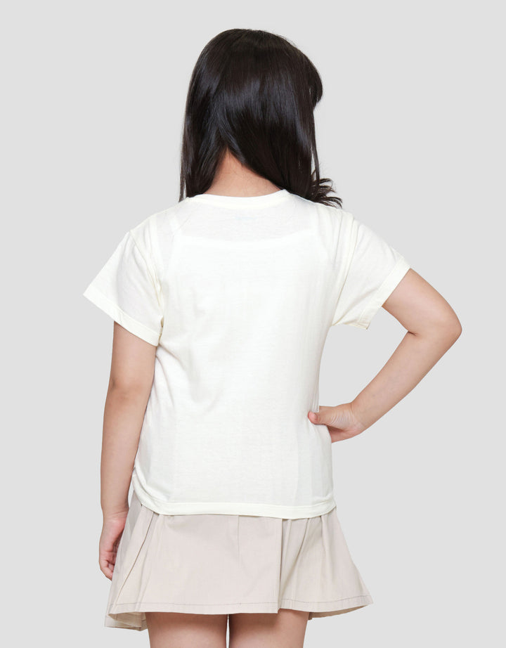 Little M Tee Aop Lemon Kaos Anak Perempuan