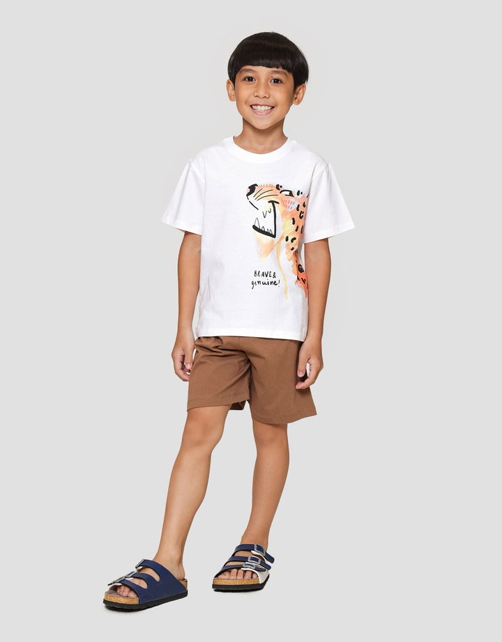 Little M Jaguar Brave And Genuine Pakaian Setelan Anak Laki-laki