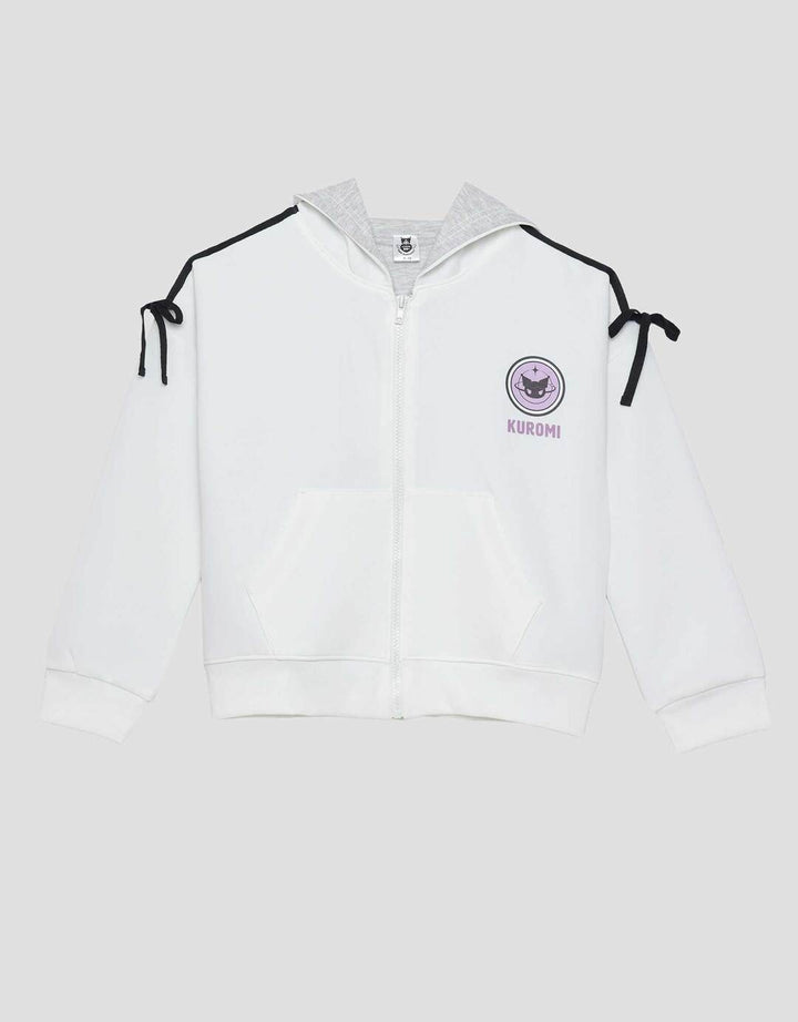 Character Kuromi Jaket Hoodie Anak Perempuan