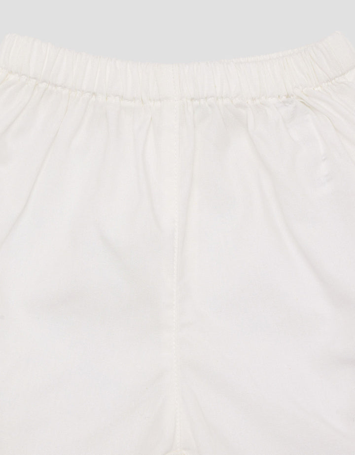 Little M Woven Sleeveless With Flower Setelan Bayi