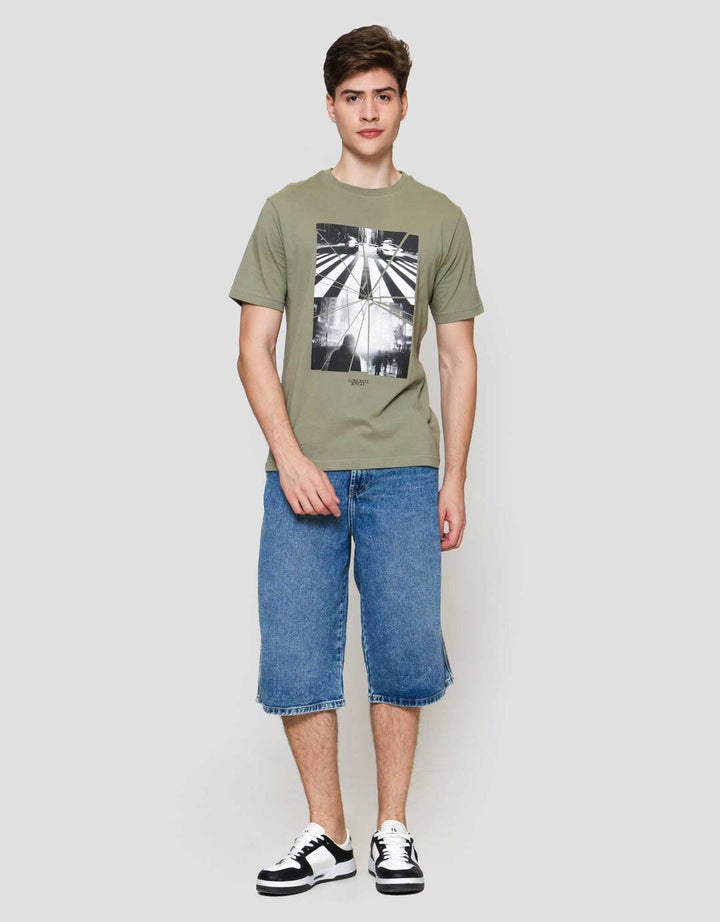 Nevada Photoprint - Street Kaos Lengan Pendek Pria