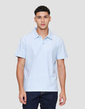 Cole Fancy Solid Popcorn Reverse Kaos Polo Pria