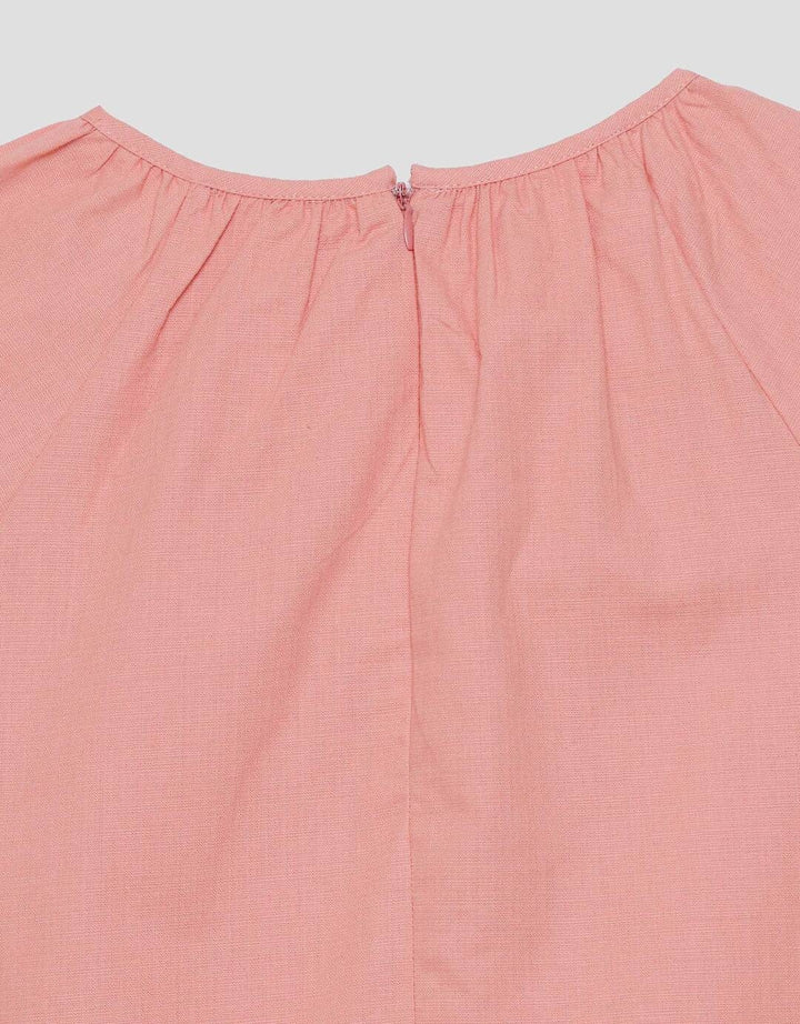 Character Woven My Melody Dress Anak Perempuan