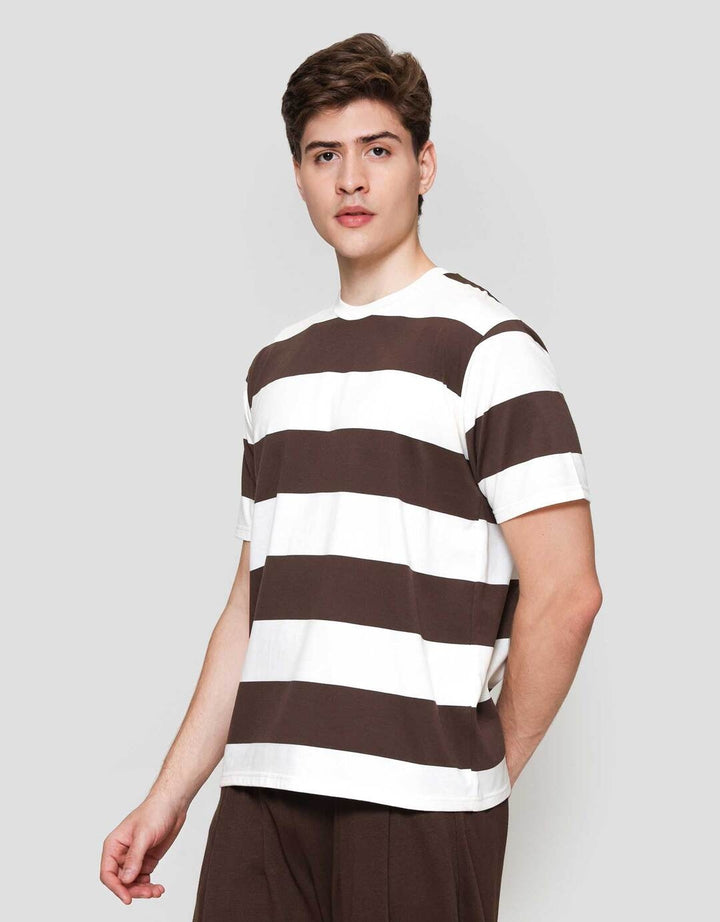 Nevada Stripe Yarn Dyed - Style Kaos Lengan Pendek Pria