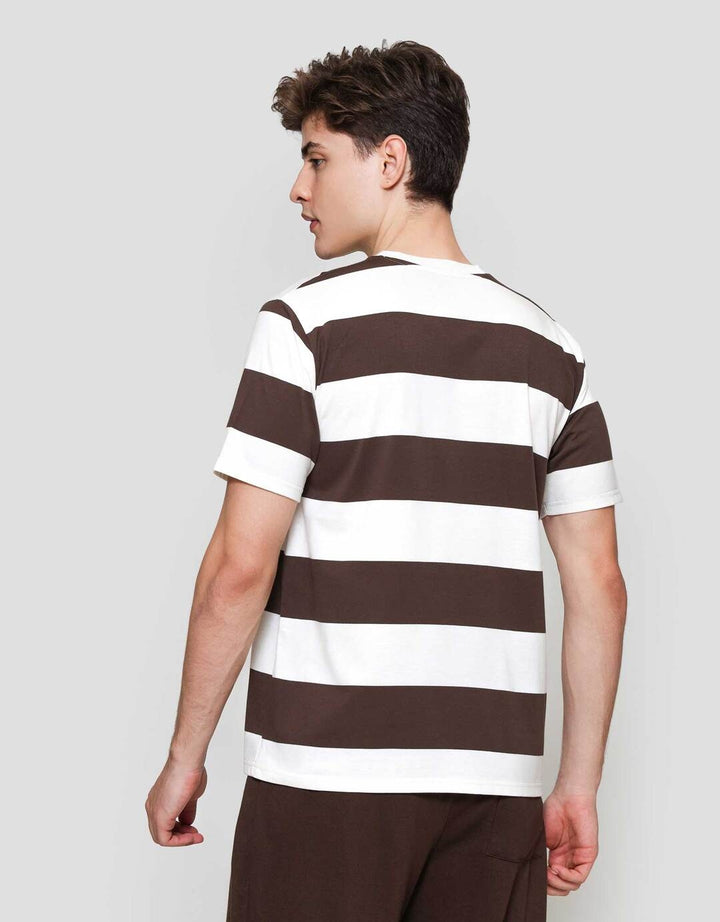 Nevada Stripe Yarn Dyed - Style Kaos Lengan Pendek Pria