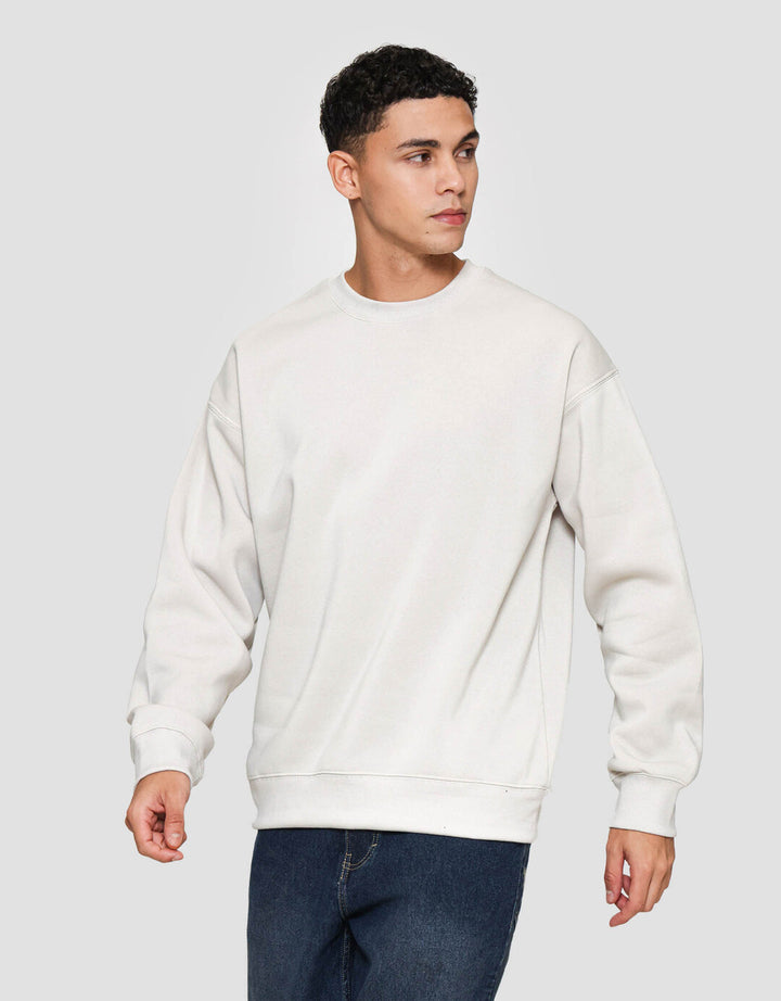 Cole Basic Roun Neck Fleace Sweater Pria
