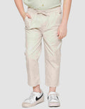 Little M Canvas Boys Long Pants