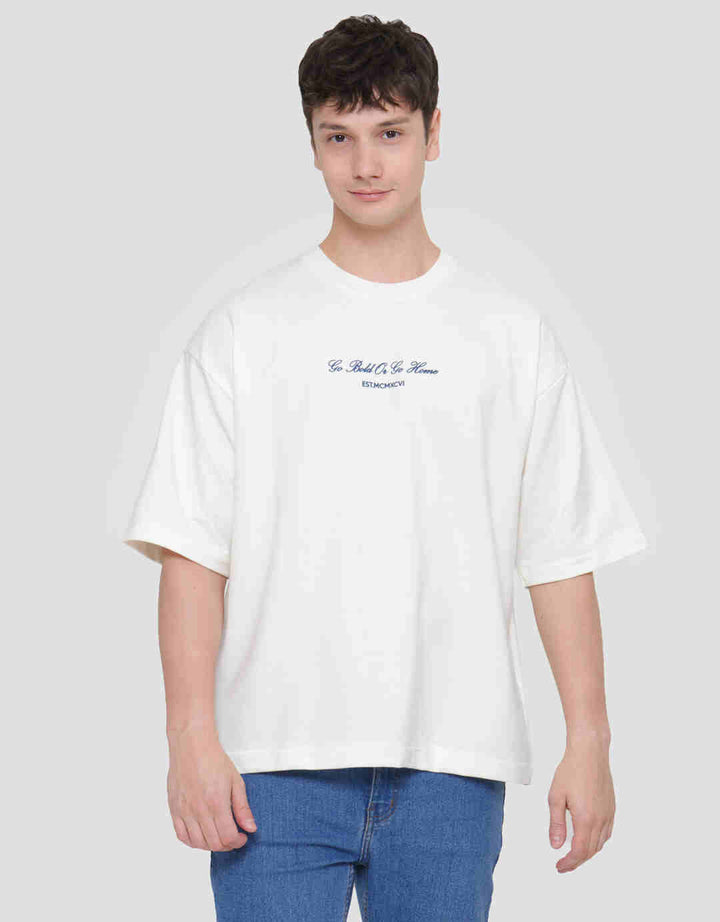 Nevada Oversized Print Street Style Looks 4  Kaos Lengan Pendek Pria