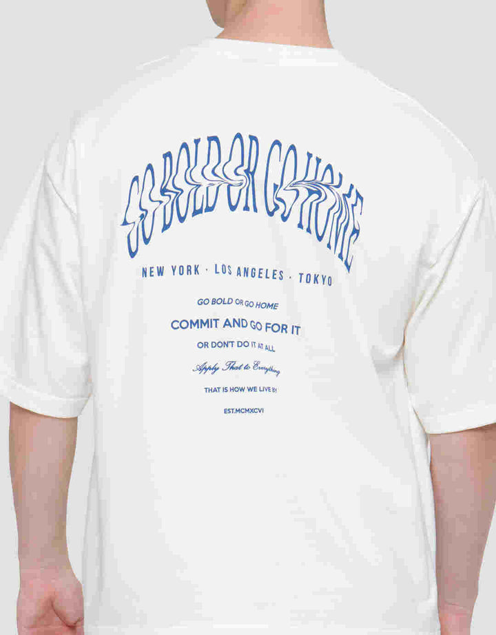 Nevada Oversized Print Street Style Looks 4  Kaos Lengan Pendek Pria