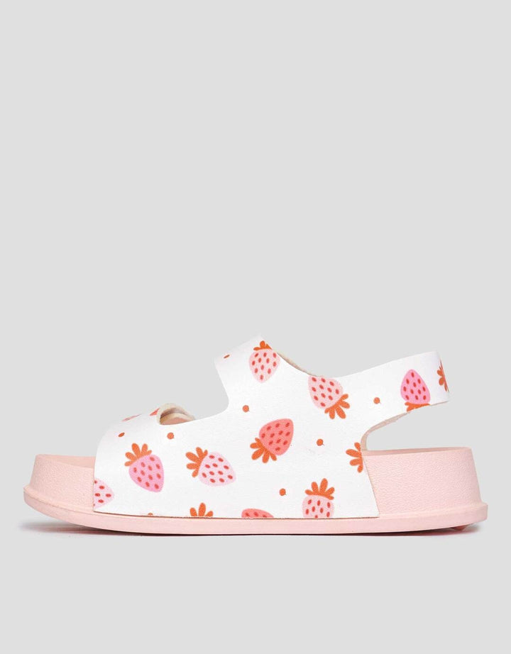 Little M Strawberry Ankle Strap Sandal Anak Perempuan