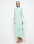 Annisa Baju Gamis Detail Side Layers