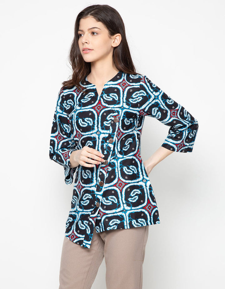 Bali Lestari Blouse Batik Lengan Panjang