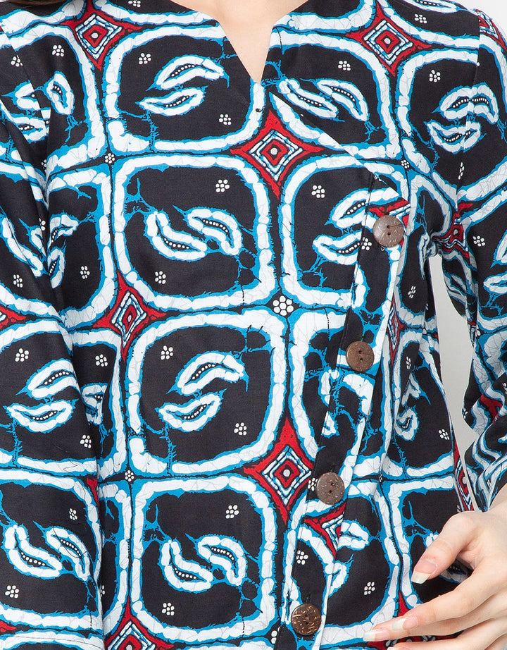 Bali Lestari Blouse Batik Lengan Panjang