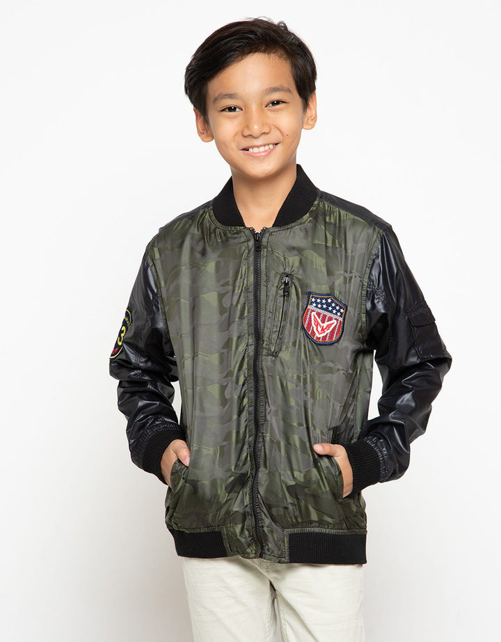 Cardinal Kids Boy Jacket Army