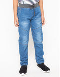 DENIM PANTS CUT N