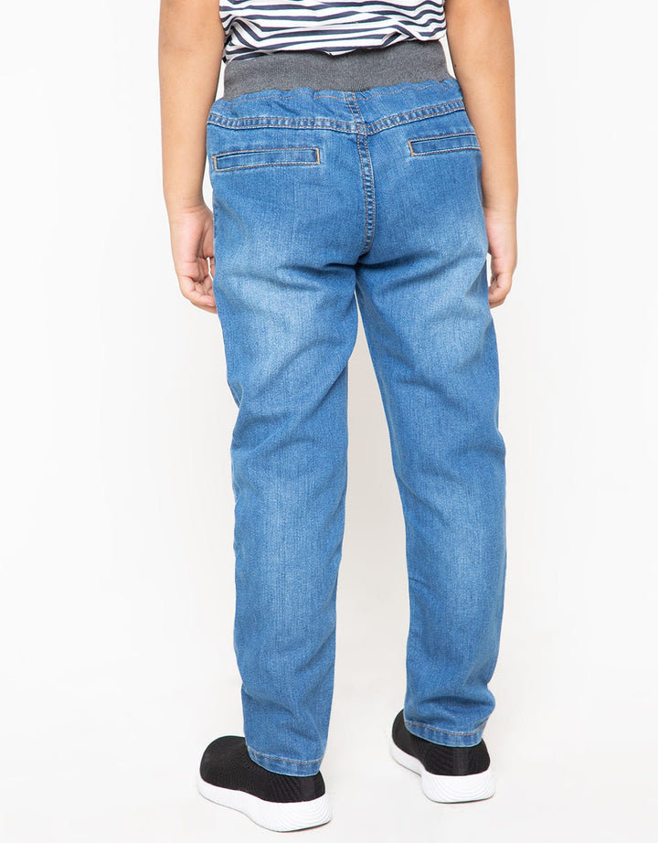 DENIM PANTS CUT N