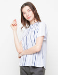 SS BLOUSE STRIPE