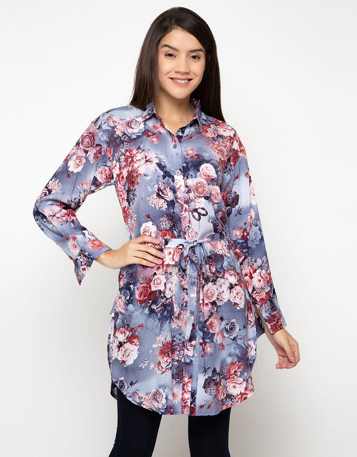 Novo Long Flared Shirt 5971