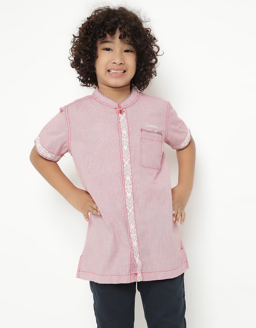 Cardinal Kids Boy kemeja Koko