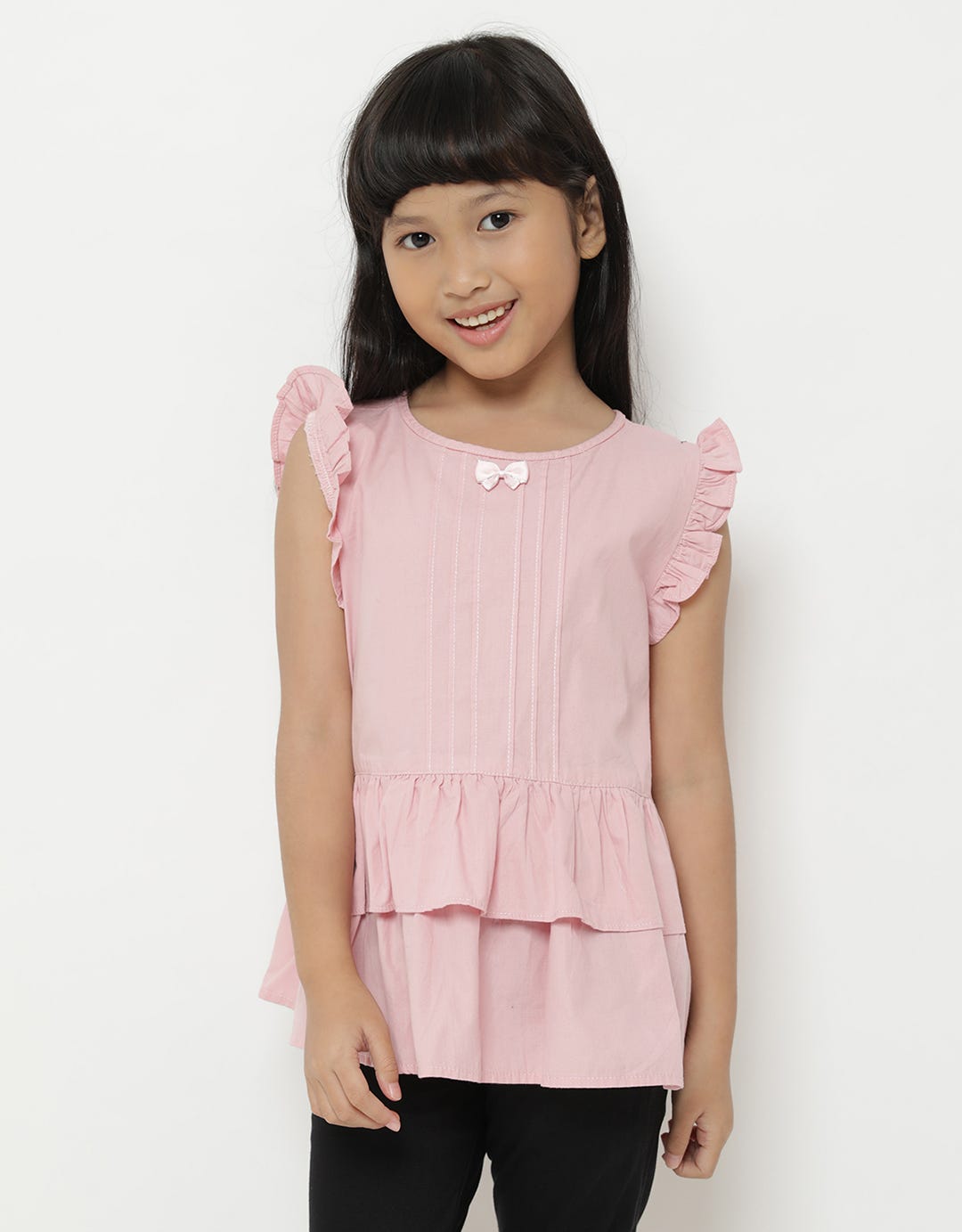 Cardinal Kids Girl Blus Detail Ruffles