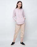 Corniche Hoodie Rose Tee