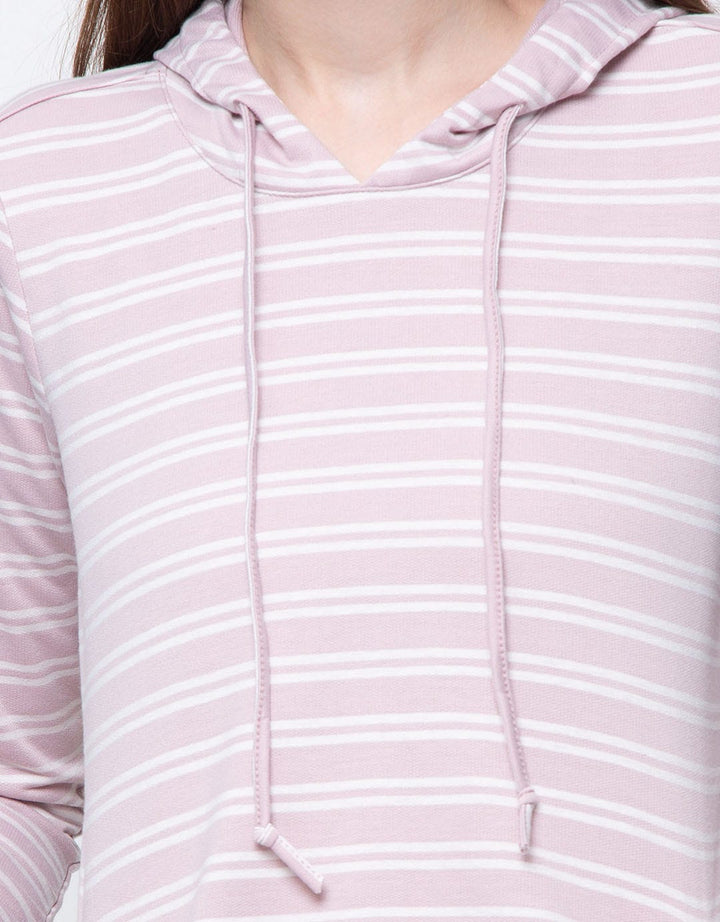 Corniche Hoodie Rose Tee