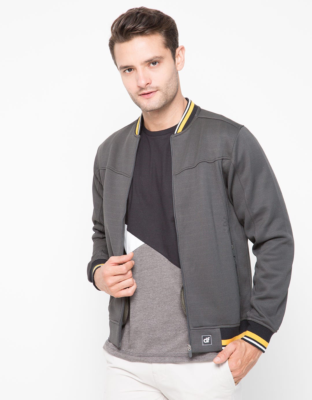 d&f Jacket Bomber Stripes