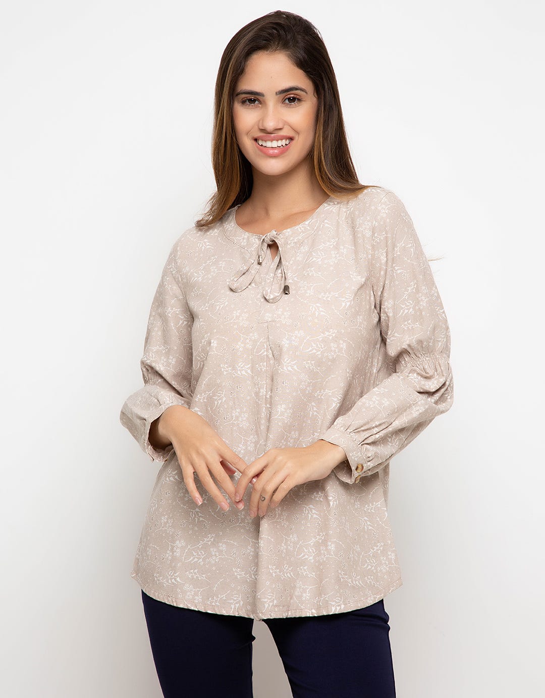 Graphis Long Sleeve Blouse 12Fs2Bg