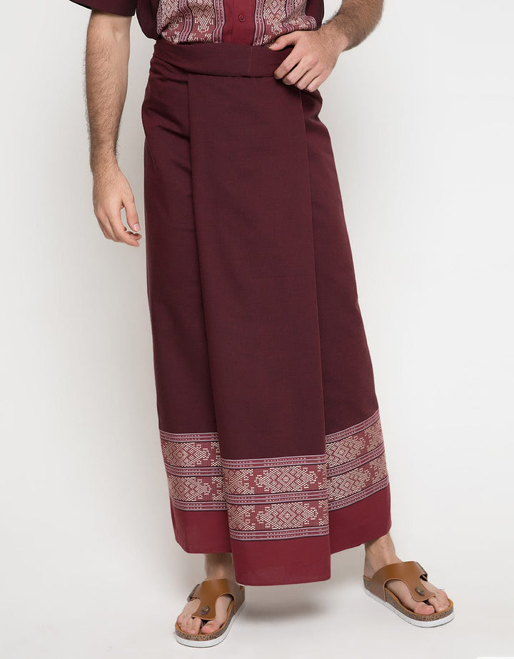 Intresse Sarong with Ethnic Embroidery Details