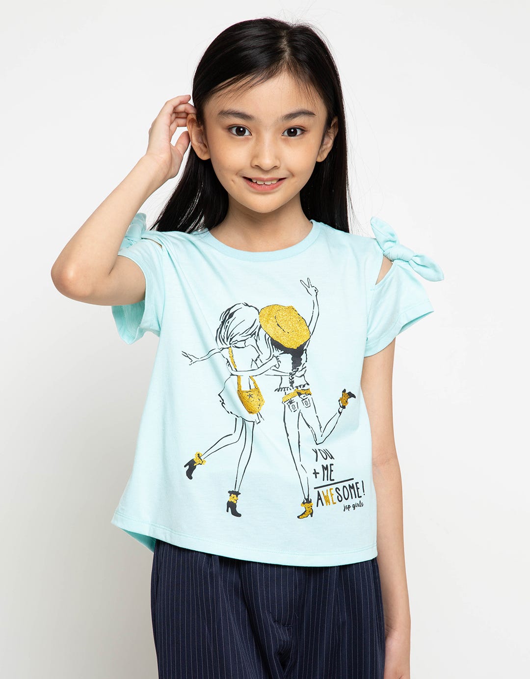 Jsp Girl Tshirt Color Me Happy 01 (5-14 Years)