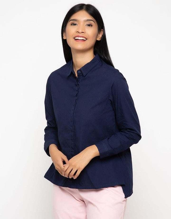 Nevada Siluet At Side Kemeja Wanita